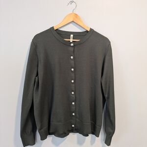 Grecerelle Cardigan Sweater Green